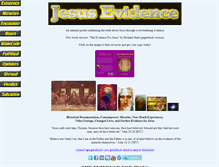 Tablet Screenshot of jesusevidence.org